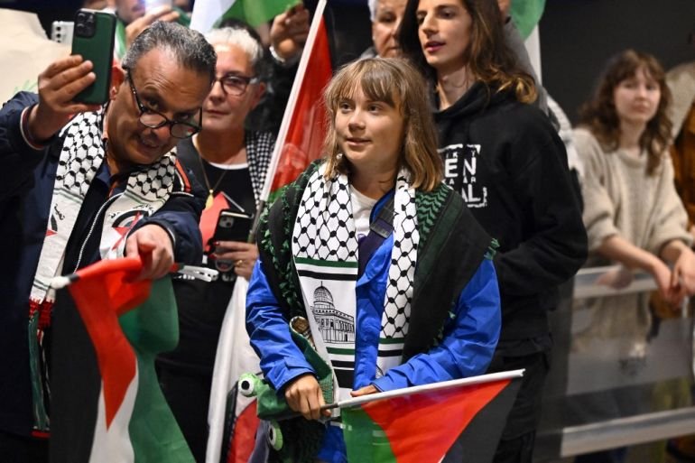 Greta Thunberg mistreated by Israeli forces in detention, activists say