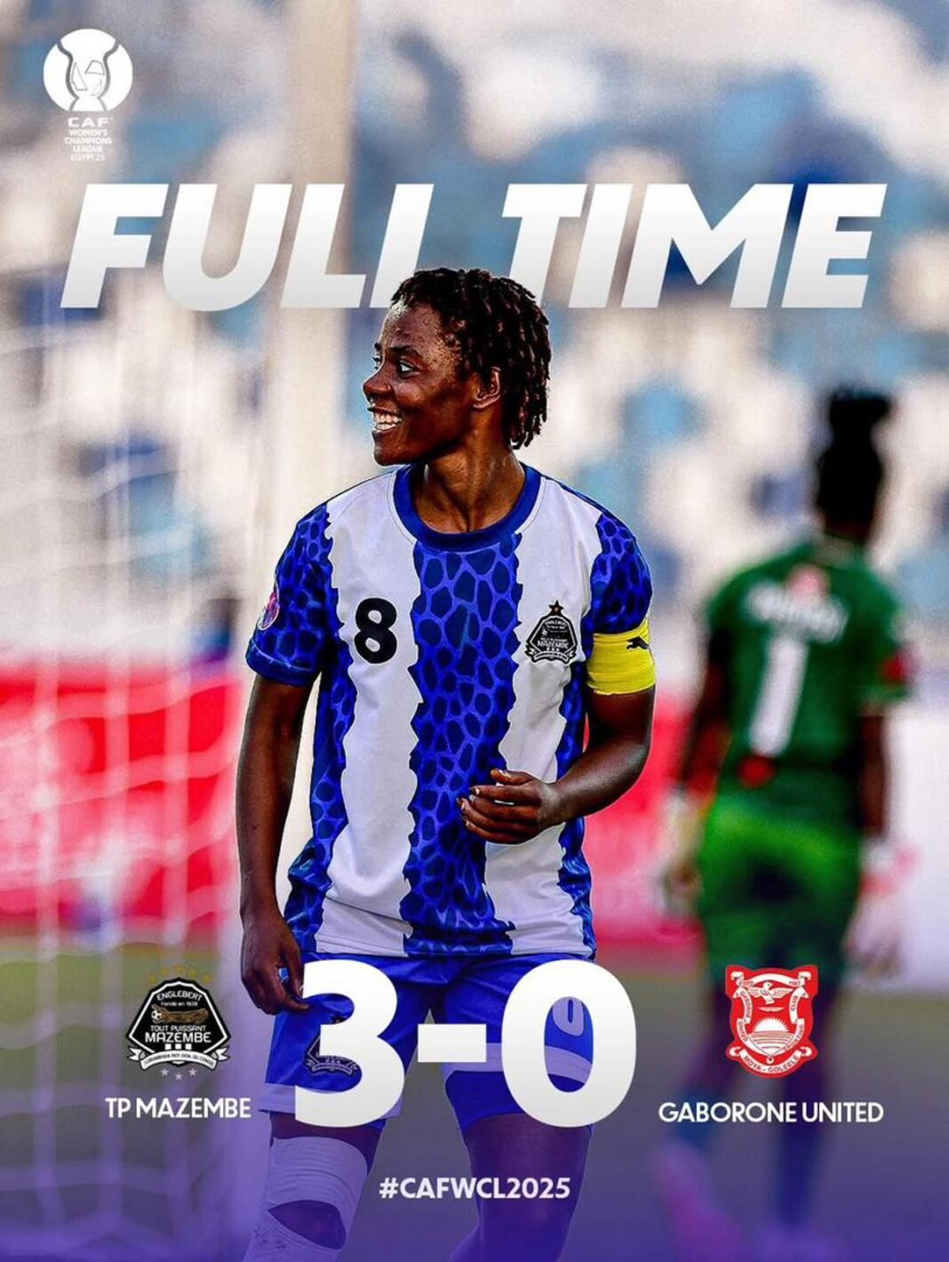 CAF-C1/Dames : le TP Mazembe bat Gaborone United 3-0 et se relance