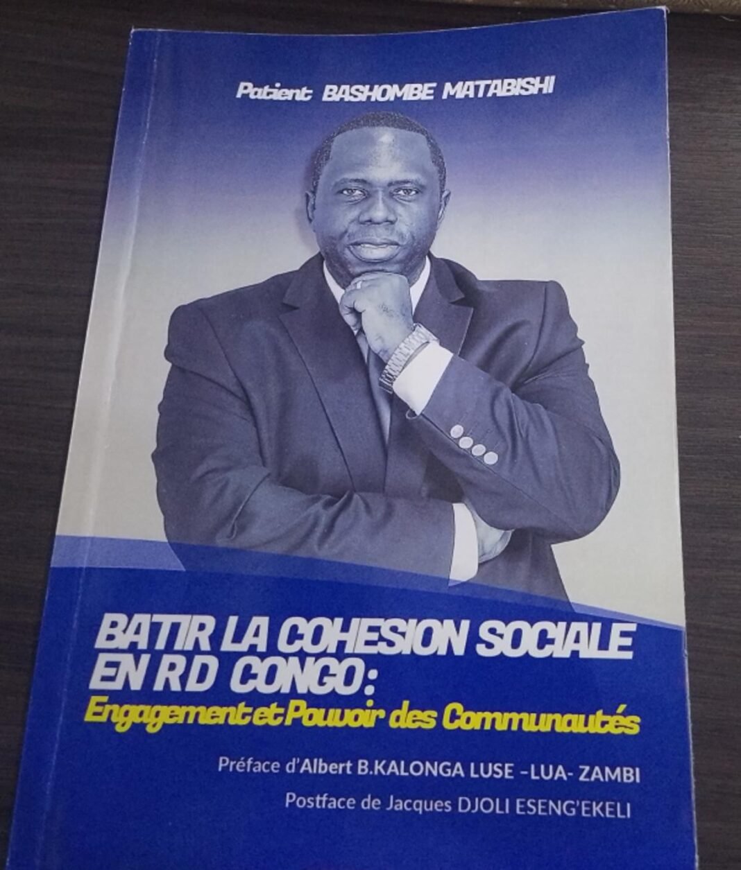 A travers son ouvrage, Patient Bashombe plaide pour l’implication des communautés dans toute initiative de paix