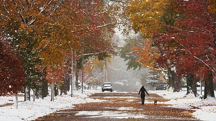 First snow of the season: Record cold hits southeastern US as 18 million under freeze warning