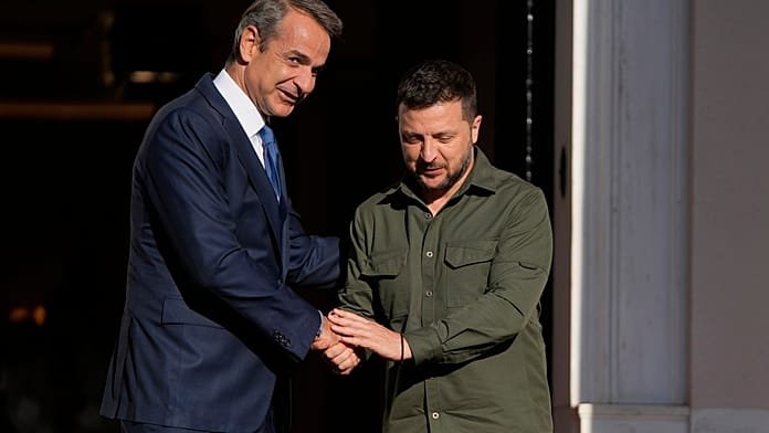 Athens bans gatherings ahead of Volodymyr Zelenskyy’s Sunday visit