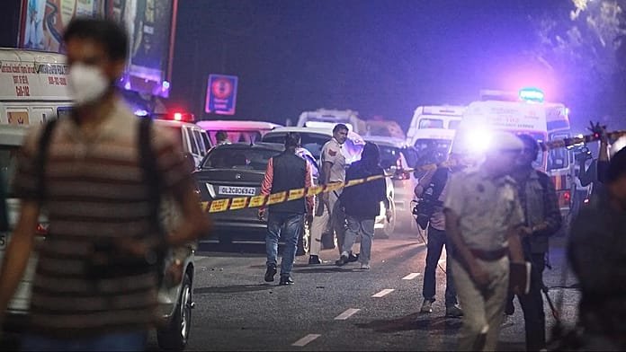 At least eight killed after car explodes near Red Fort tourist site in New Delhi, police say