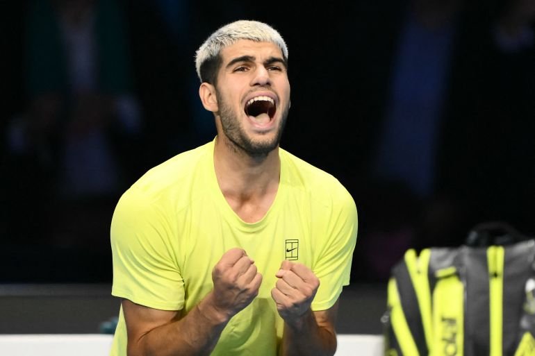 Alcaraz secures year-end world number one ranking at ATP Finals
