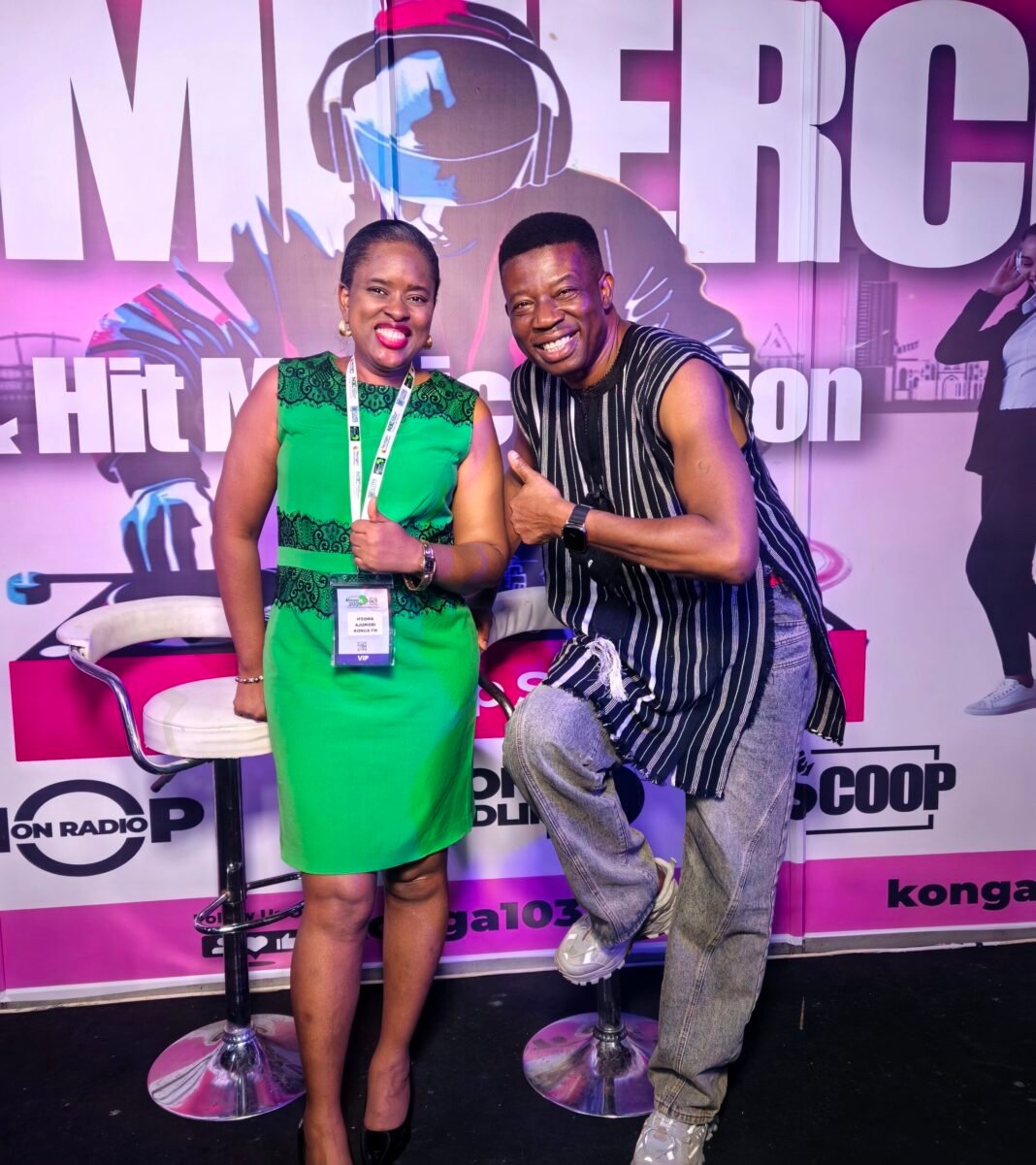 Konga103.7FM Earns Rave Reviews at Africast 2025 for Empowering SMEs and Redefining Modern Radio