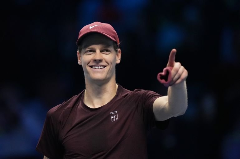 Jannik Sinner dominates Felix Auger-Aliassime at ATP Finals in Turin