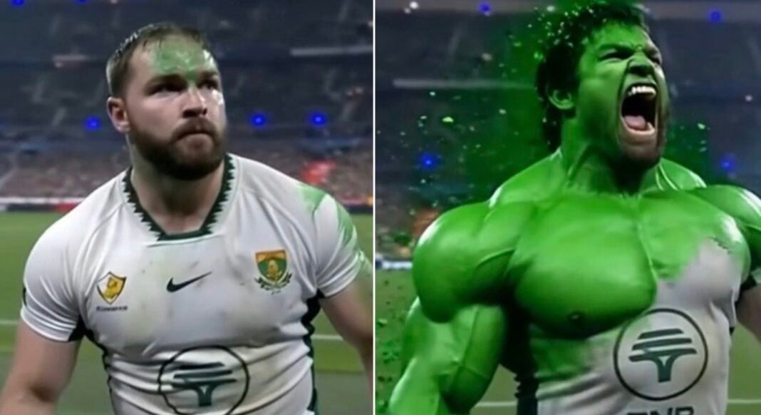 Watch: Bok activates Hulk mode