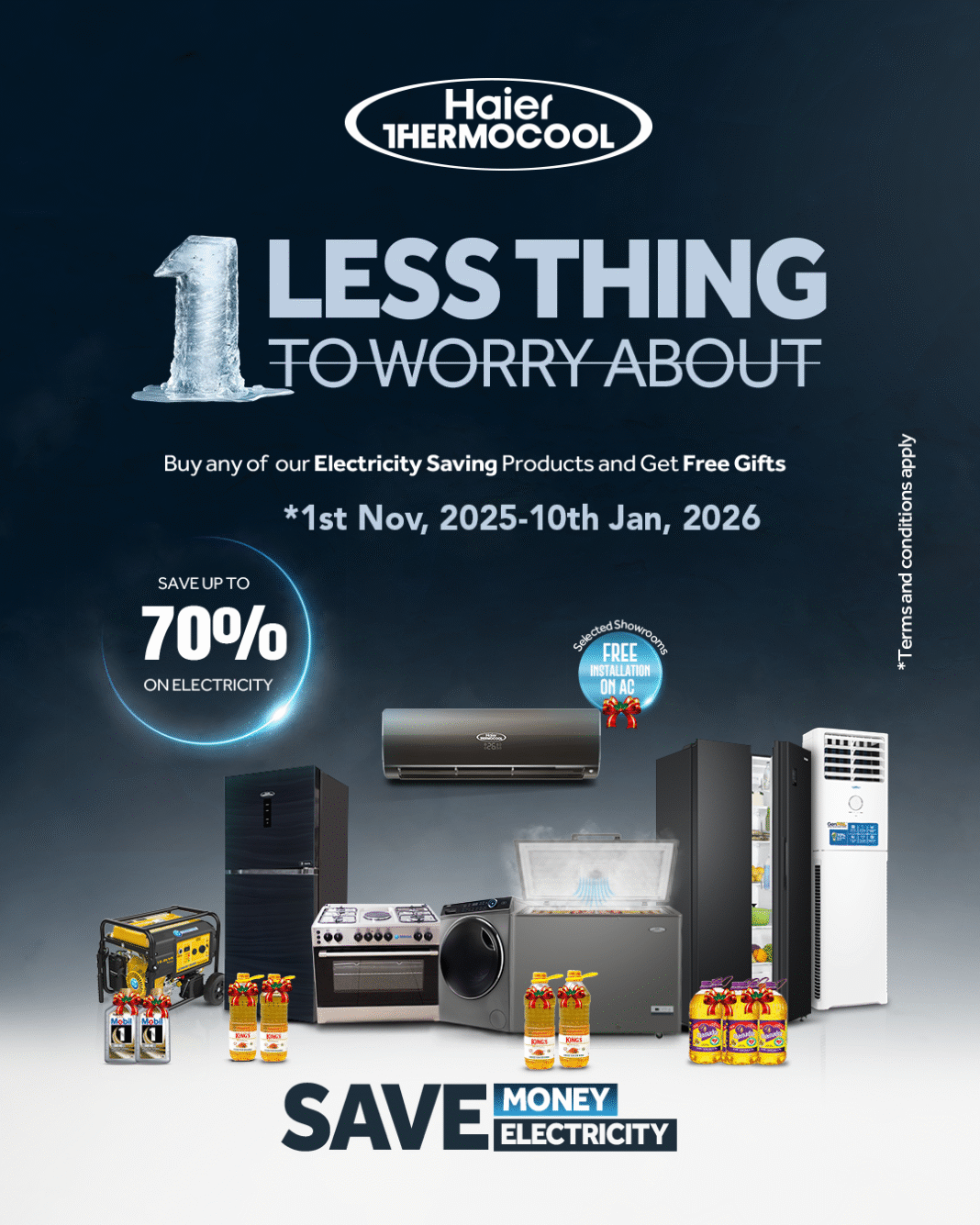 Thermocool Gives Nigerians One Less Thing to Worry About with New Consumer Promo