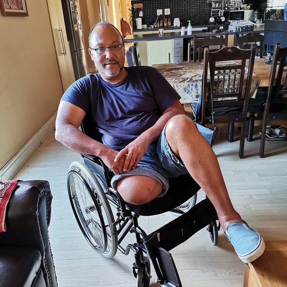 An amputation and an aneurysm have not stopped a diabetic from living his life with purpose