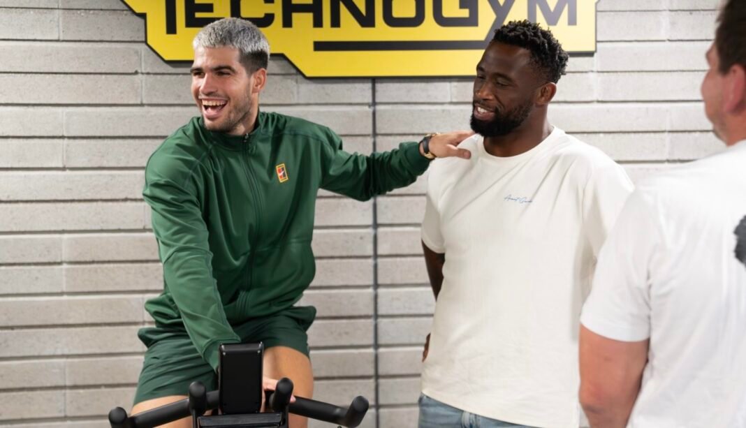 Watch: Siya starstruck after meeting Alcaraz