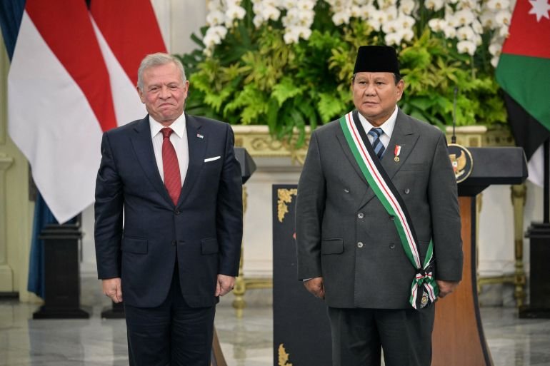 Indonesia readies Gaza stabilisation force, hosts Jordan’s king for talks