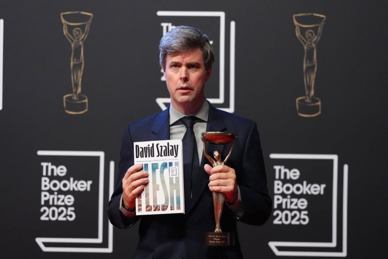 David Szalay wins Booker Prize for his novel Flesh