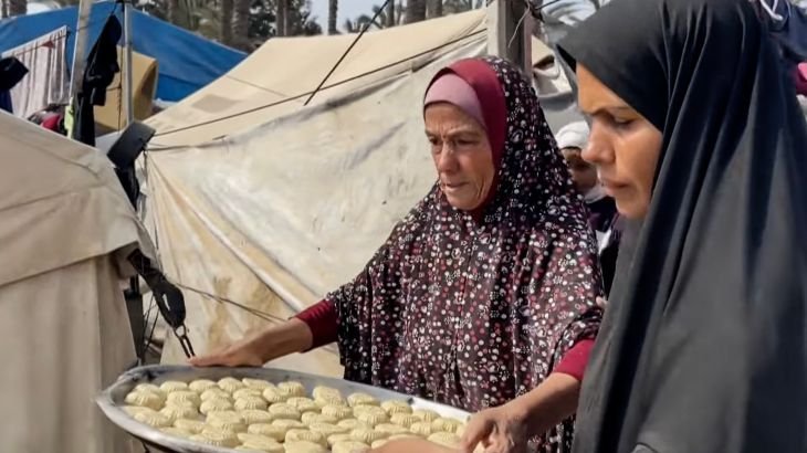 Gaza woman blinded in Israeli strike opens bakery to subsist and hope