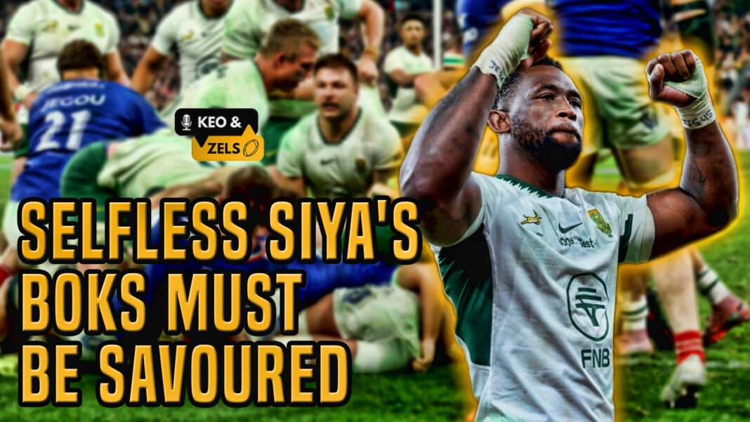 Keo & Zels: Selfless Siya’s Boks must be savoured