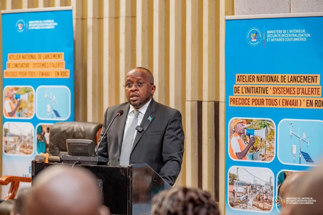 Le gouvernement de la RDC s'engage à pérenniser son système d'alerte précoce contre les catastrophes