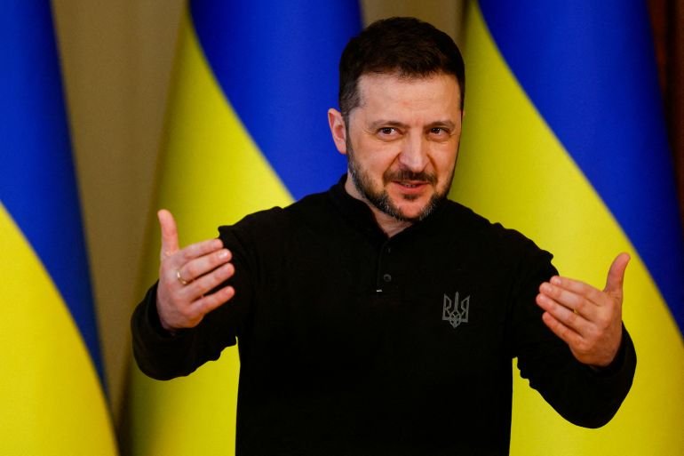 Ukrainian President Zelenskyy invites Putin to Kyiv for talks