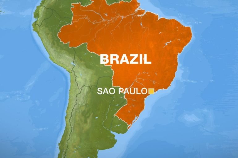 Six people killed, 46 injured in Brazil highway bus crash