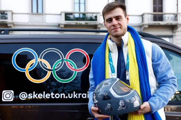 Milano Cortina acting as ‘propaganda for Russia’, says banned Heraskevych