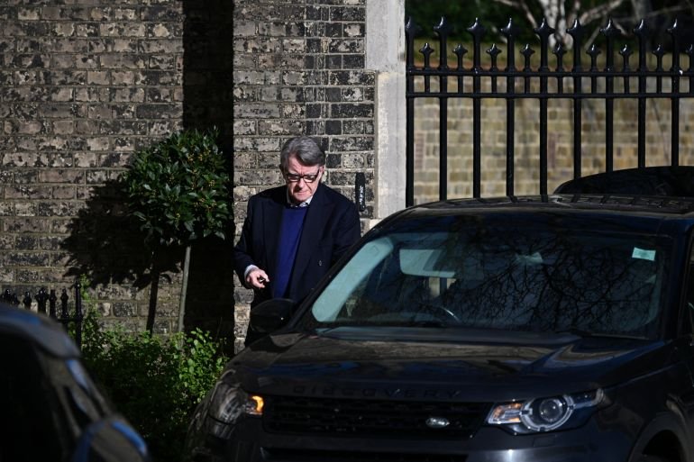 British police arrest Epstein-linked ex-ambassador Mandelson