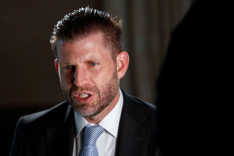 US president’s son Eric Trump invests in drone maker with gov’t contracts