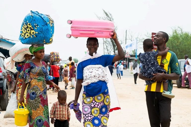Hundreds return from Burundi to DRC as border shut by M23 fighting reopens
