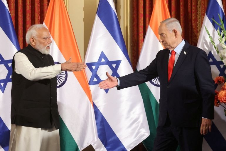 India and Israel pledge to boost cooperation on trade, defence