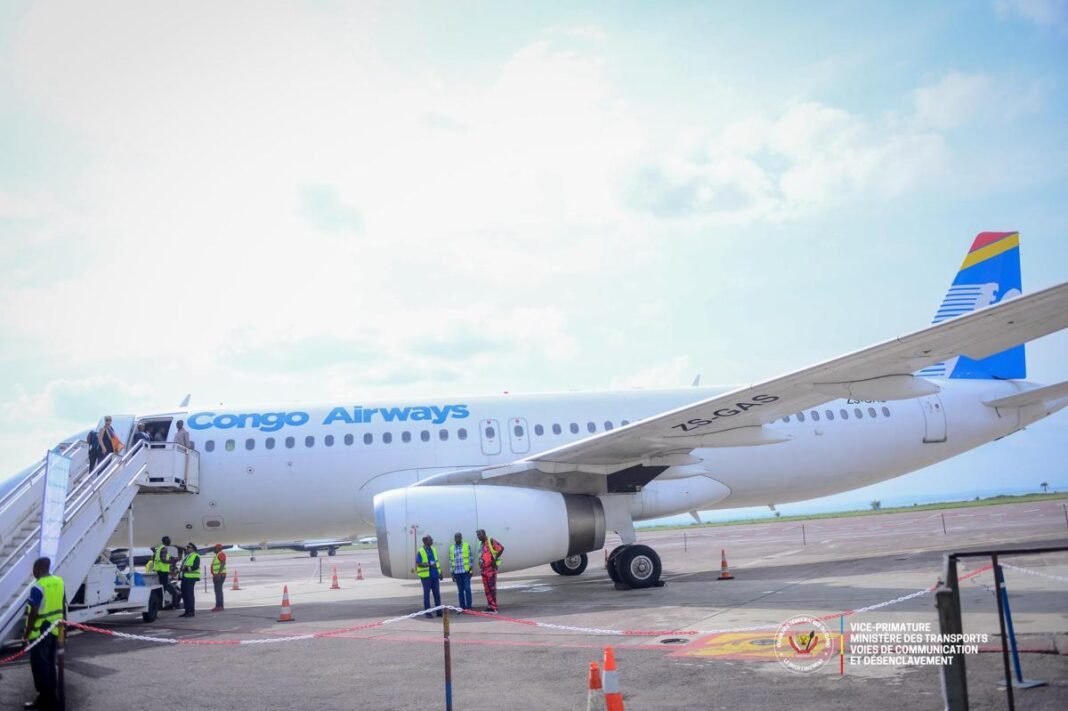 Congo Airways réceptionne un nouvel Airbus A320