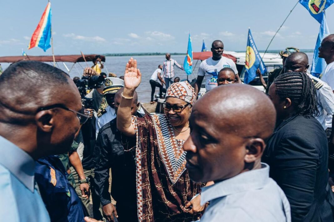Judith Suminwa engagée à la modernisation du port de Bumba