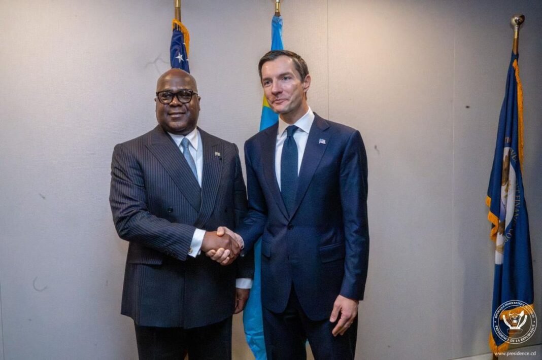 Félix Tshisekedi et le président d’Exim Bank discutent à Washington des minerais critiques et du projet Inga