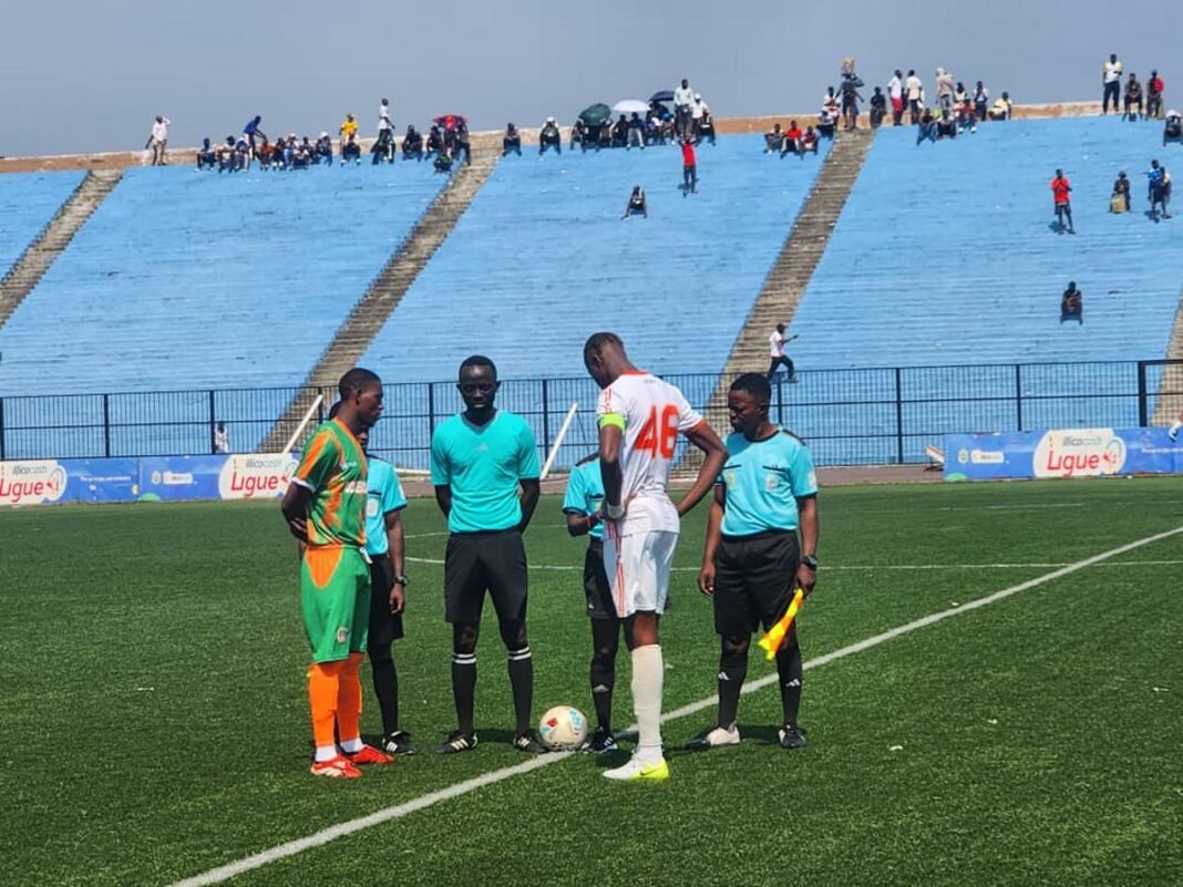 LINAFOOT : DCMP fait tomber les Aigles dans un derby sous haute tension (1-0)