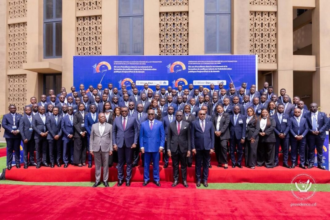 Félix Tshisekedi appelle à la construction d’un campus de l’ENA