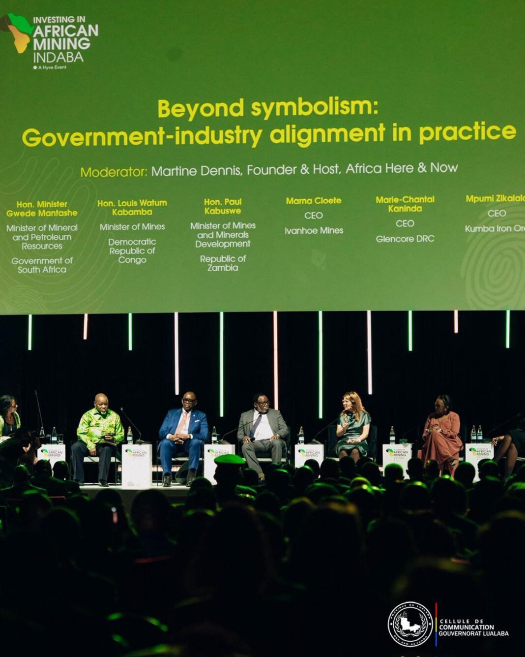 Mining Indaba 2026 : la RDC affirme mettre ses richesses naturelles au service de la paix