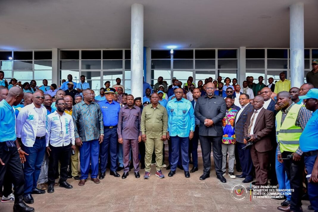 Inauguration du nouveau balisage lumineux de l’aéroport de Mbandaka