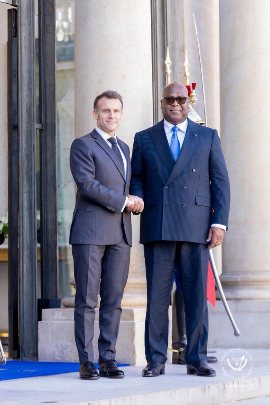 Le Phare : « Face‑à‑face Félix Tshisekedi- Emmanuel Macron à l’Élysée »