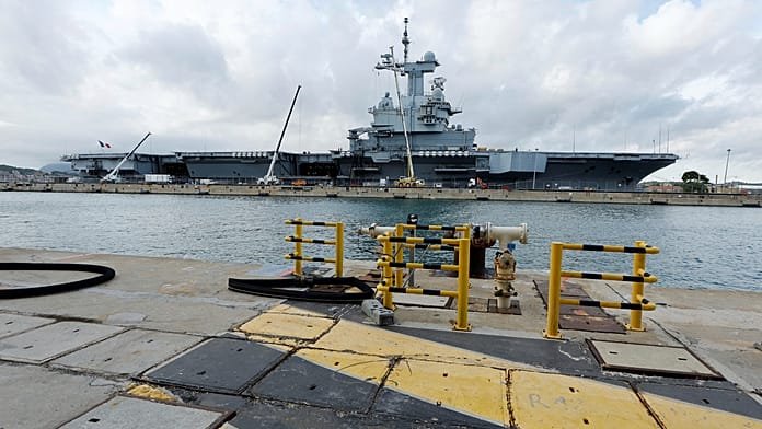 Sweden: the drone neutralised near the French aircraft carrier Charles de Gaulle is believed to be Russian