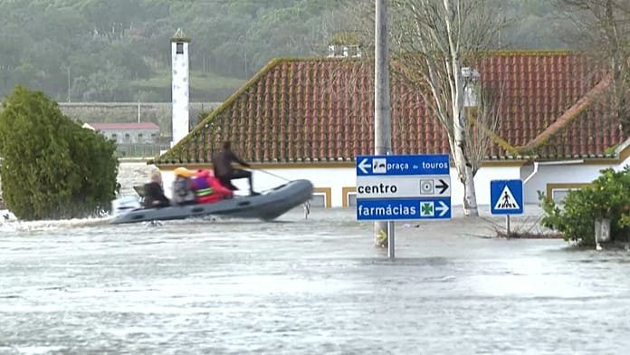 Portugal hit by worst floods in decades as Storm Marta looms