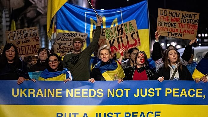 Millions across Europe express solidarity with Ukraine on the 4th anniversary of Russia’s war on Ukraine