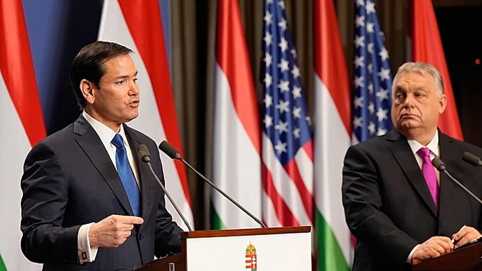 ‘We want you to continue’: Rubio delivers Trump’s campaign message to Orbán in Budapest