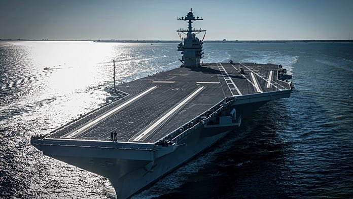 US orders its largest aircraft carrier to Middle East in show of force to Tehran