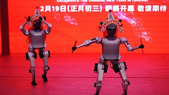 China’s advanced humanoid robots perform during Spring Festival gala