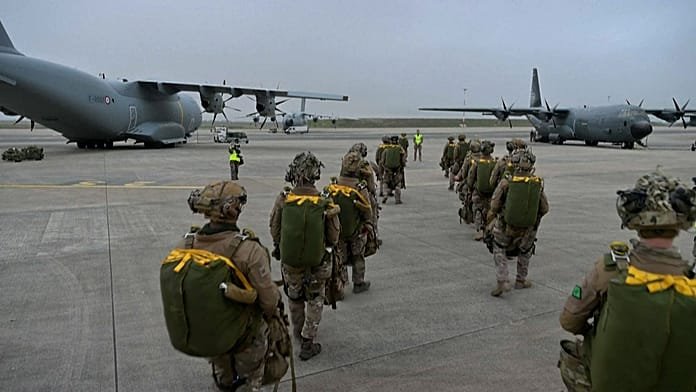‘Bold operation’: 1,500 paratroopers take part in Orion-26 exercise in western France