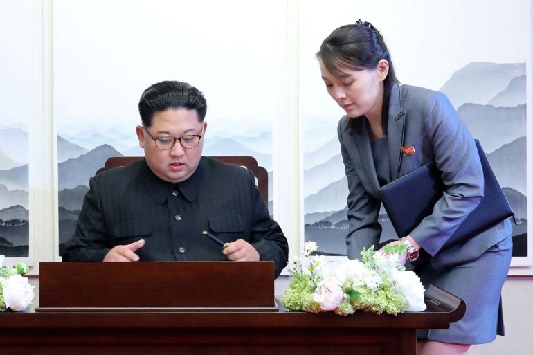 North Korea promotes Kim Jong Un’s sister as he vows to boost economy