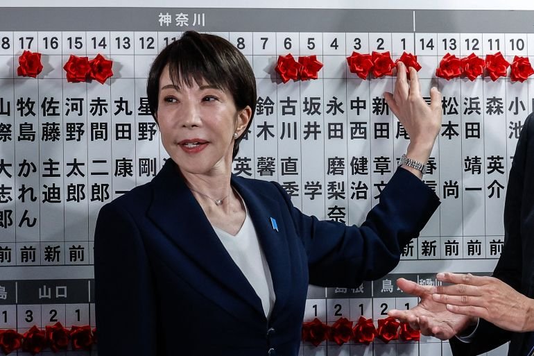 PM Sanae Takaichi’s party set for majority in Japan parliamentary elections