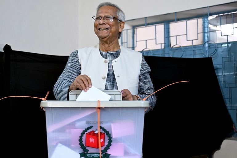 Bangladeshis turn out for historic election after Hasina’s downfall