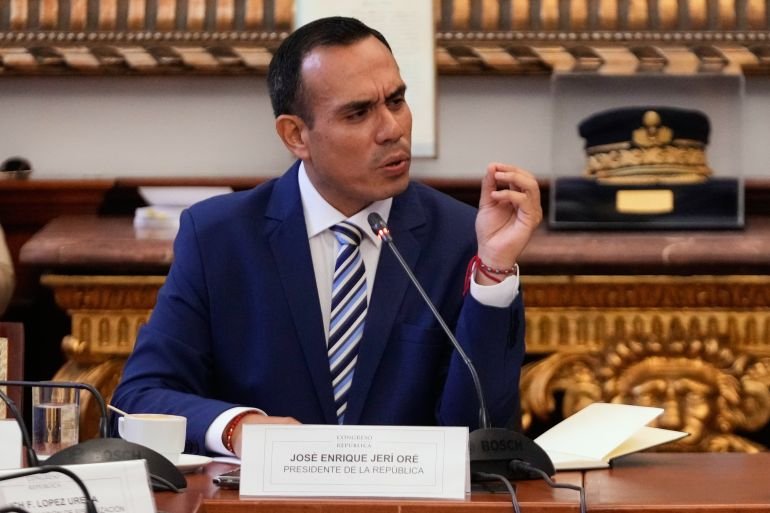 Peru to debate removal of President Jose Jeri four months into his term