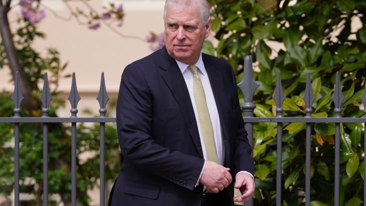 Why was former Prince Andrew arrested by UK police?