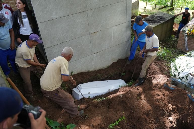 Death toll in Brazilian floods rises to 46 as rescuers continue search