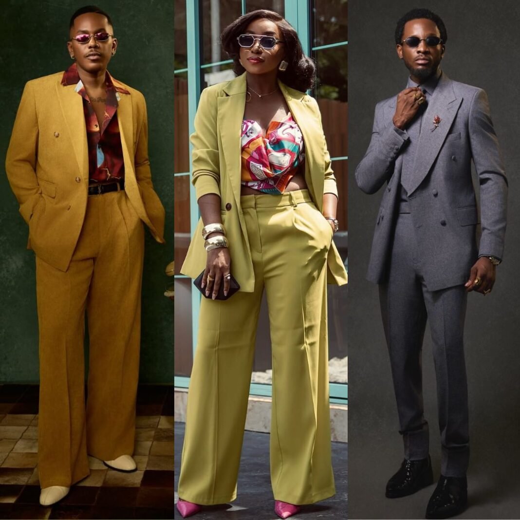 See the Best 80s-Inspired Looks from Timini Egbuson’s Valentine’s Movie Premiere