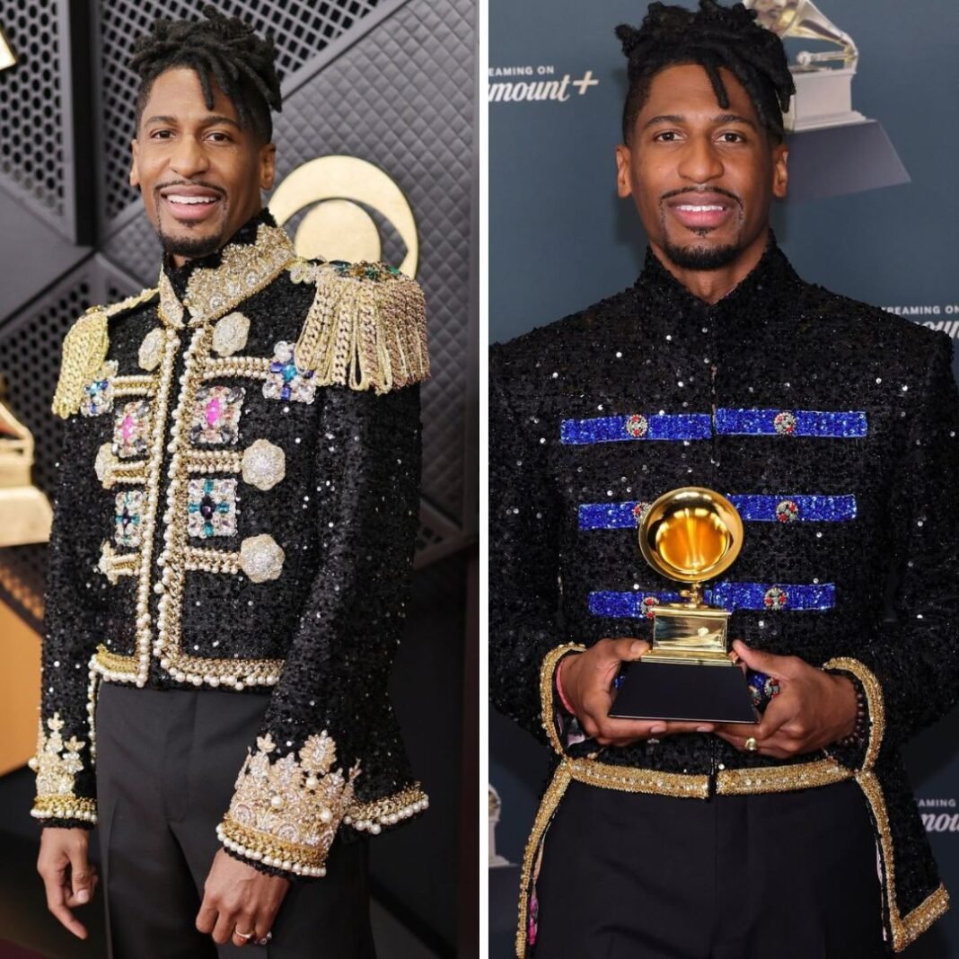 Jon Batiste Wears Custom Nigerian Designs by Ugo Mozie at the 2026 Grammys