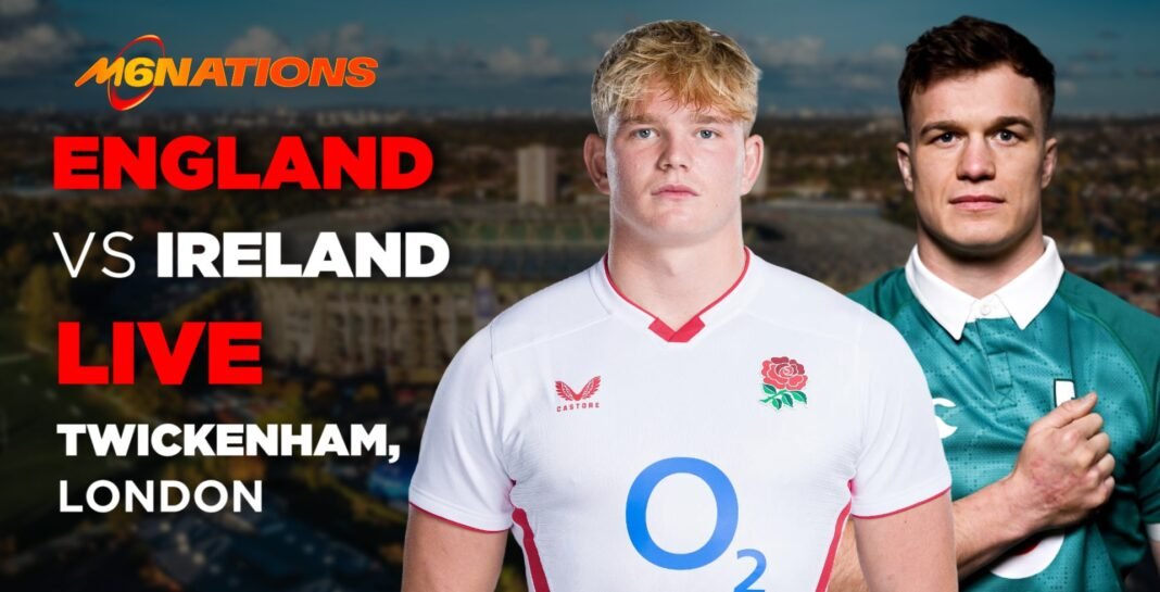 LIVE: England vs Ireland