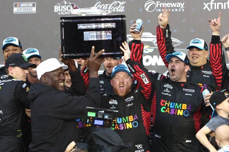 Tyler Reddick wins NASCAR Daytona 500 in Michael Jordan-owned car